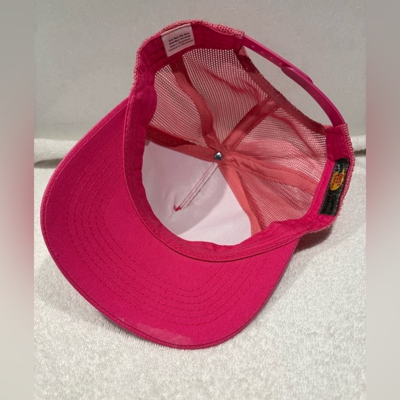 Bass Pro Shops "Gone Fishing" Pink Trucker Hat - Unisex - Picture 6 of 10